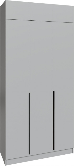 Набор мебели для прихожей "Мадрид", Серый камень