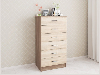 Комод Катрин-4 ясень шимо/дуб сонома