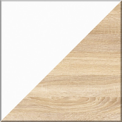 Мори Стол компьютерный МС-2 + Стеллаж МСТ600.3, цвет дуб сонома/белый, ШхГхВ 195,8х50х179,6 см., универсальная сборка