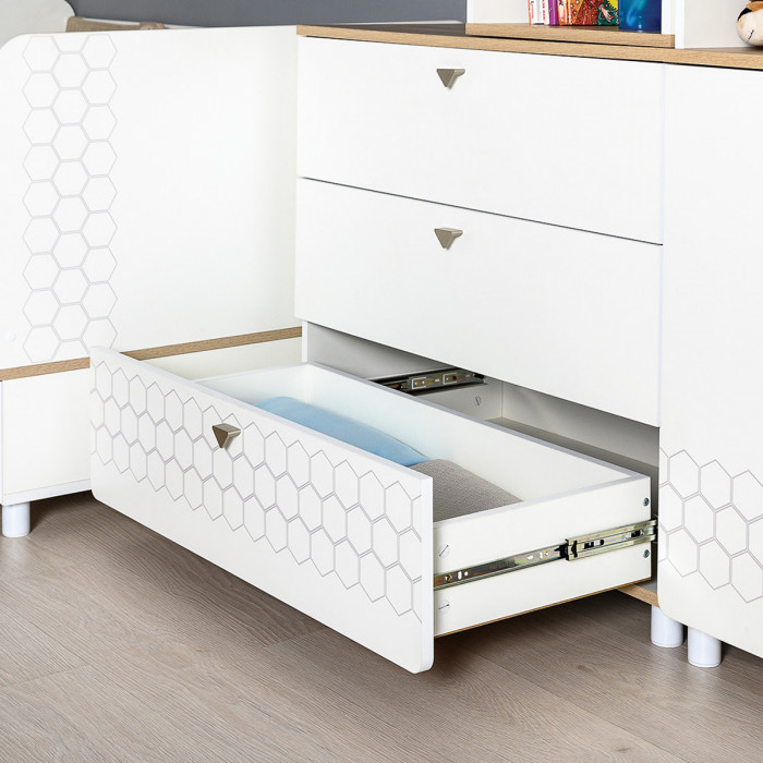 Эйп Детская № 6, белый/дуб белый