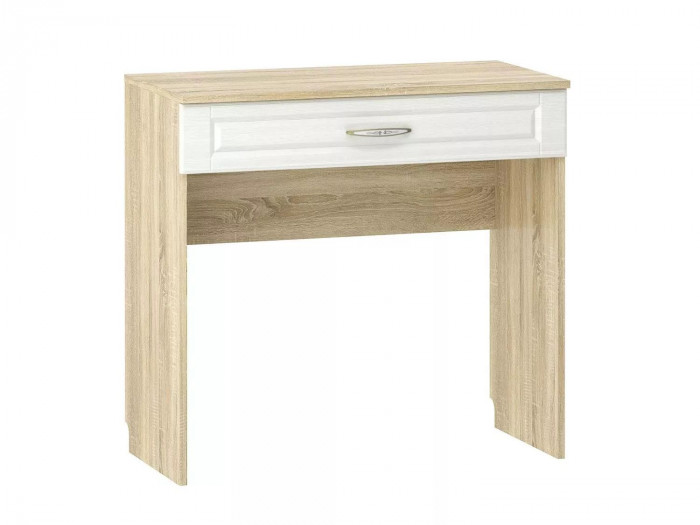 НМ 040.57 Стол туалетный Оливия дуб Сонома/белое дерево