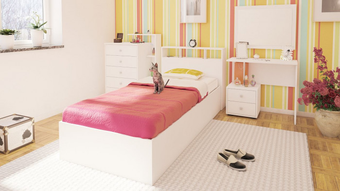 Камелия Комод, белый