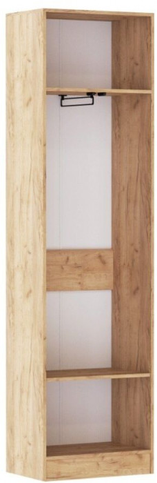 Руэлла Шкаф платяной дуб крафт золотой/кашемир