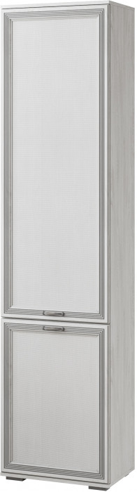 Ливорно Пенал платяной с выд.шт. ЛШ-2 ясень анкор светлый патина серебро