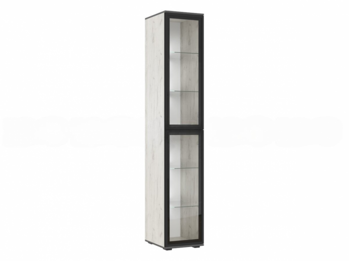 Норд Гостиная, Дуб крафт белый/Дуб крафт белый