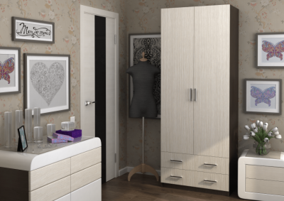 Шкаф Дуэт (Венге / лоредо)