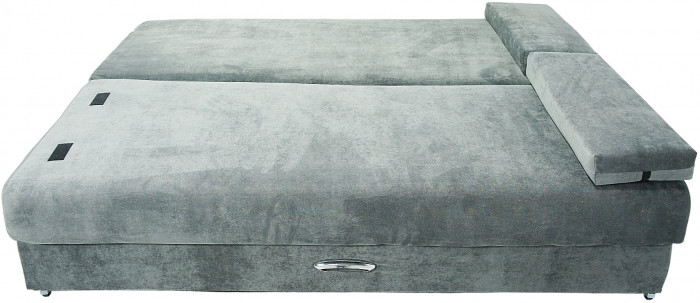 СПБ Диван-еврокнижка Амстердам мини люкс серый