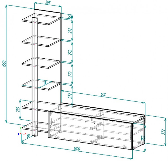 Techno Тумба ТV-001