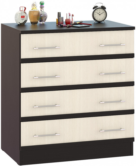 Сакура Комод + Зеркало, венге/дуб лоредо