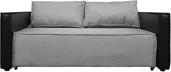 Диван-кровать Барон 120, аккордеон, 120х200, рогожка, серый