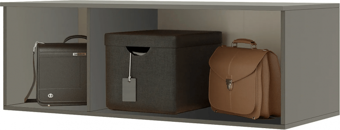 Норд Антресоль к шкафу (1200) (графит)