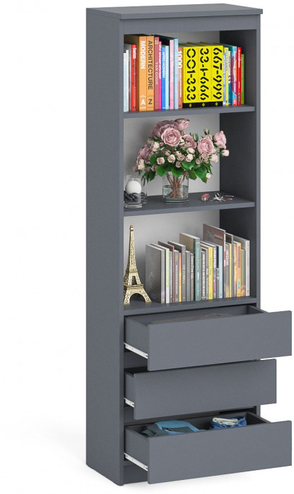 Мори Стеллаж МСТ600.3, графит