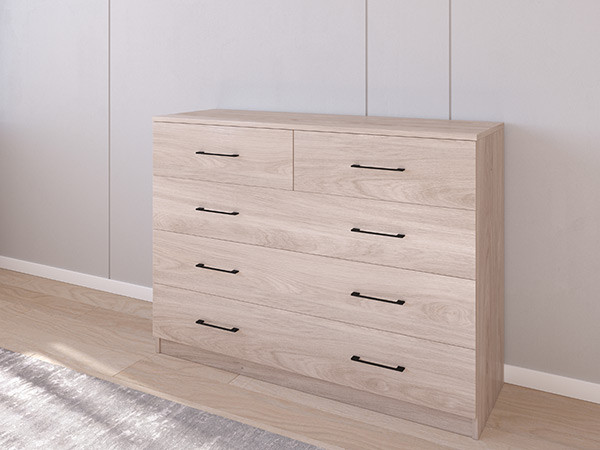 Комод 04/16 120х40х90 Кастелло Серый/Кастелло Серый