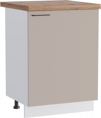 КГ ШН 600 Магнолия/Белый гладкий Арника РМ (со столешницей)