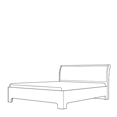 Кровать-3 1200 экокожа Парма Нео