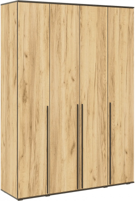 Норд Шкаф 4-х створчатый 1600 Дуб Крафт