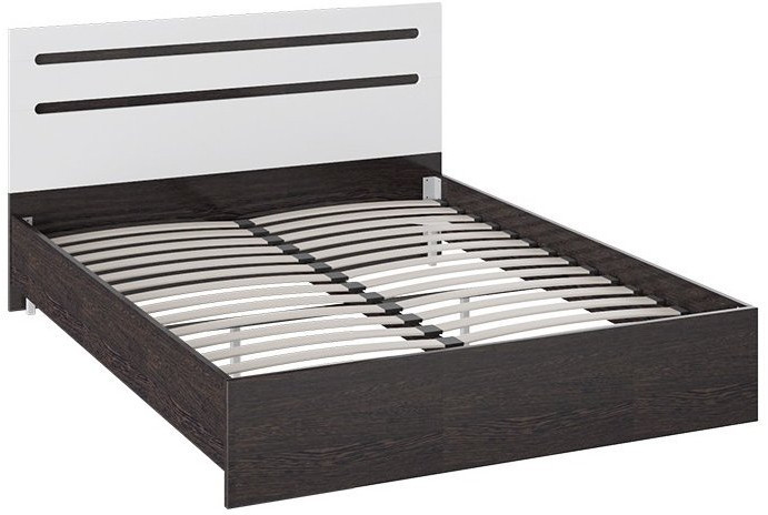 Фьюжн ТД-260.01.03 Кровать (Бежевый, Дуб Сонома трюфель)