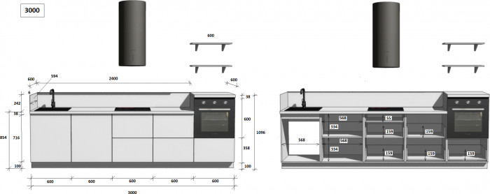 КГ 3000 ПВХ, Магнолия Арника РМ в.6