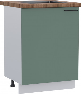 КГ ШНМ 600 Олива/Белый гладкий Арника РМ (со столешницей)