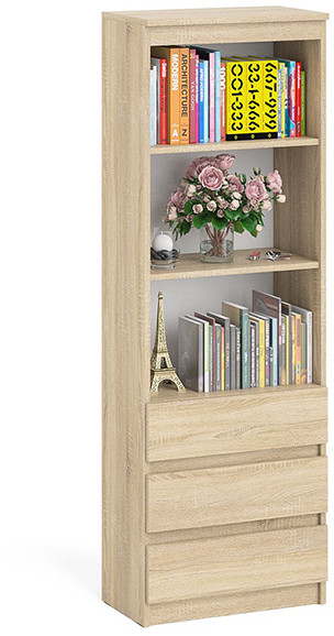 Мори Стеллаж МСТ600.3, дуб сонома