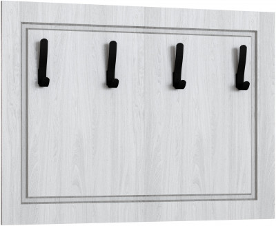 Вешалка 800 Апполия, Анкор светлый/Сандал белый