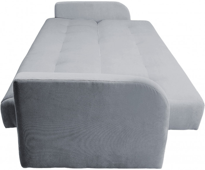 СПБ Диван-книжка ЛОНДОН серый 120 ЛЮКС  ППУ