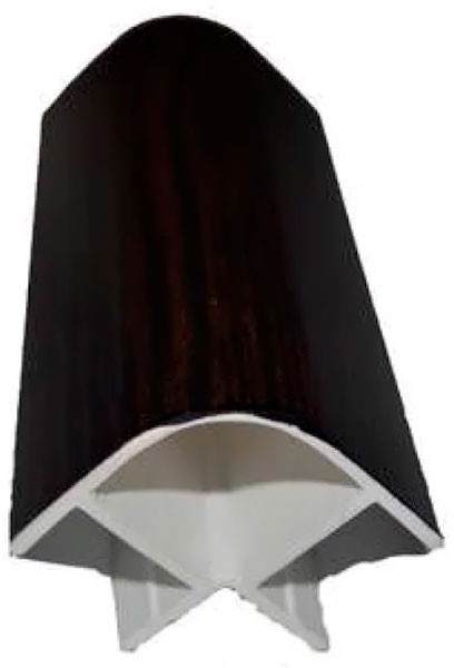 Угол соединительный 90 градусов (для цоколя) белый