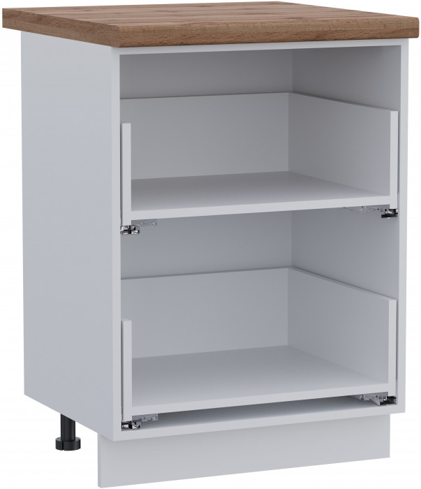 КГ ШН2Я 600 Крем/Белый гладкий Арника РМ (со столешницей)