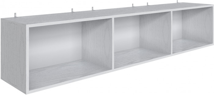 Полка навесная Мадрид ПН-3 (1,8) белый/ателье светлое