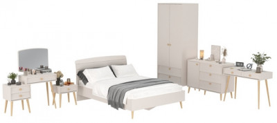 Афина Спальня 28-1400, кашемир серый