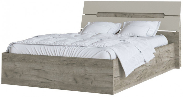 Модульная спальня Гавана, набор 3, Крафт серый/Кашемир