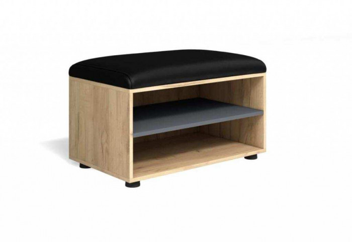 Прихожая мини-лайт компл. 6 дуб крафт/графит