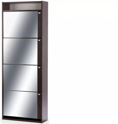 Обувница Комфорт К-4s с зеркалом Венге