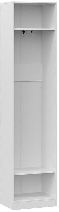 Агата Шкаф для одежды (Белый)