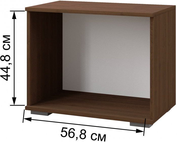 Модульная прихожая Ливорно, набор 1, Орех донской
