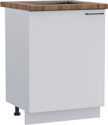 КГ ШНМ 600 Белый (эмаль)/Белый гладкий Арника РМ (со столешницей)