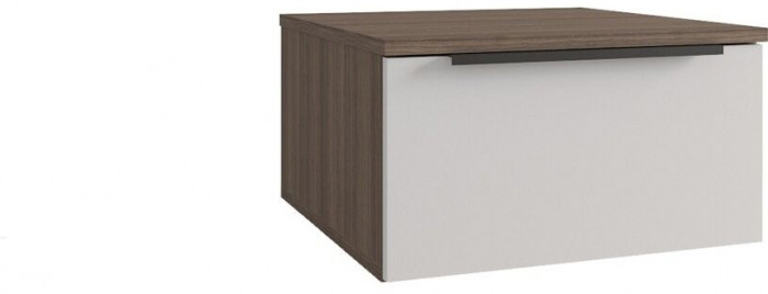 Модульная спальня Роза комп.2, Орех Франклин карамель/Пудра скин