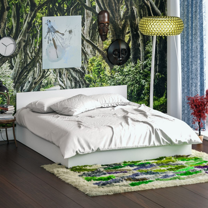 Стандарт Кровать 1800, белый