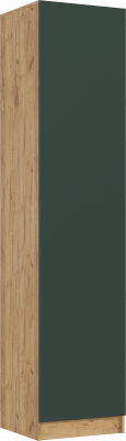 Модульная прихожая Роджина, композиция 1, Дуб крафт/Изумрудный