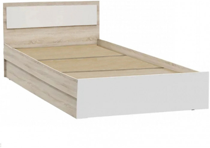 Мартина Кровать 90 (Венге / Белый)