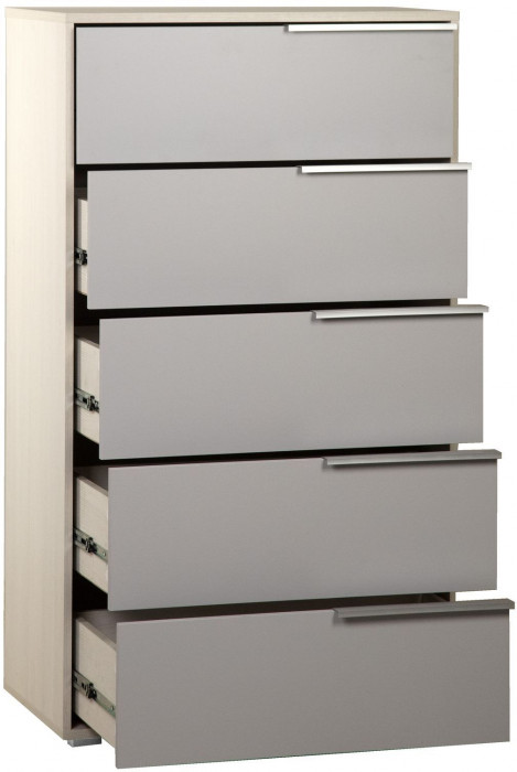 Комод 57.04 Аданте ясень анкор светлый / серый