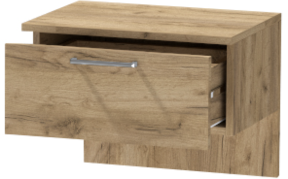 Тумба приставная "Иннэс-7", Дуб крафт золотой