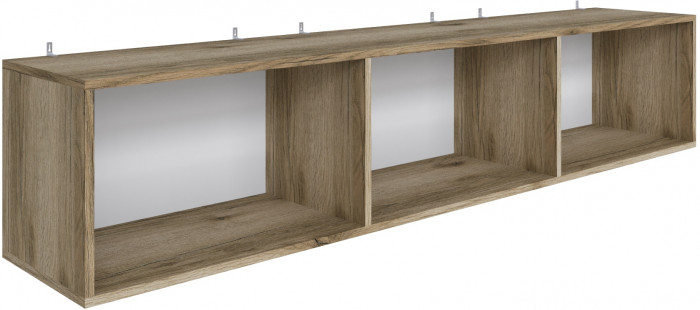 Полка навесная Мадрид ПН-3 (1,8) дуб делано