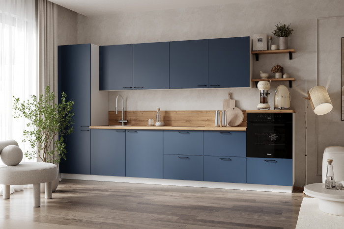 КГ ШН 450 Ежевика/Белый гладкий Арника РМ (со столешницей)