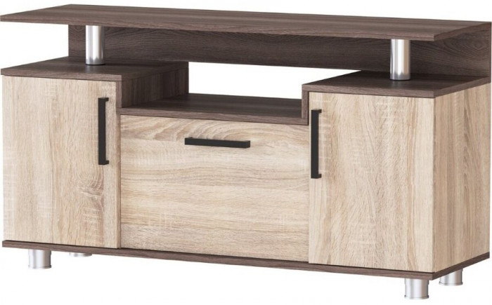 Тумба ТВ 003с ясень шимо/дуб сонома