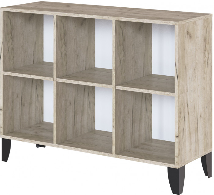 Комод Сириния, Дуб крафт серый/Светло-серый