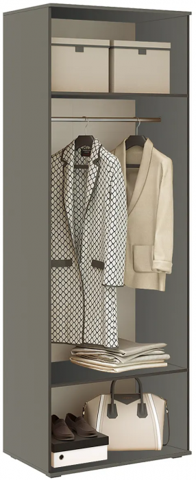 Норд Шкафы угловая композиция, Графит