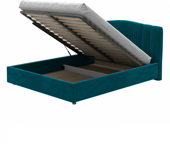 Кровать-12М с подъёмным основанием 1400 ментол