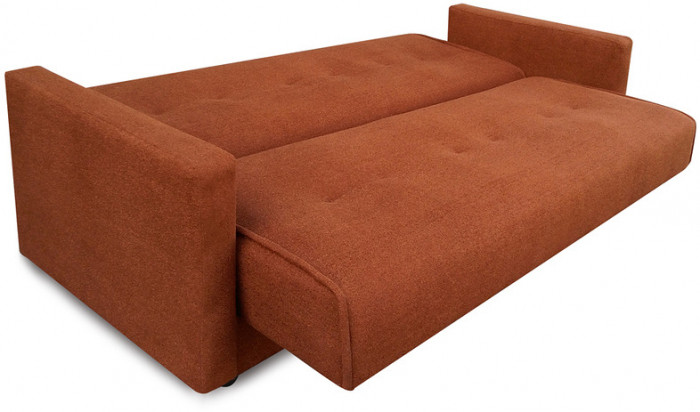 Диван Милан 120 коричневый ППУ