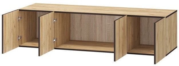 Антресоль Бастион ЛДСП 1,6 (графит)